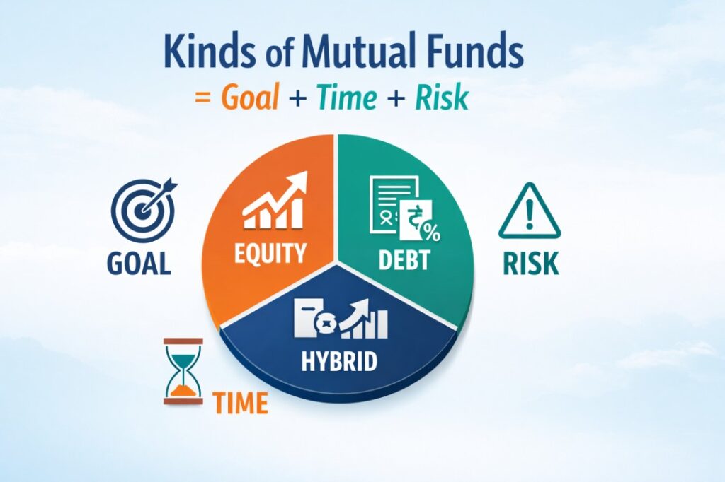 kinds of mutual funds