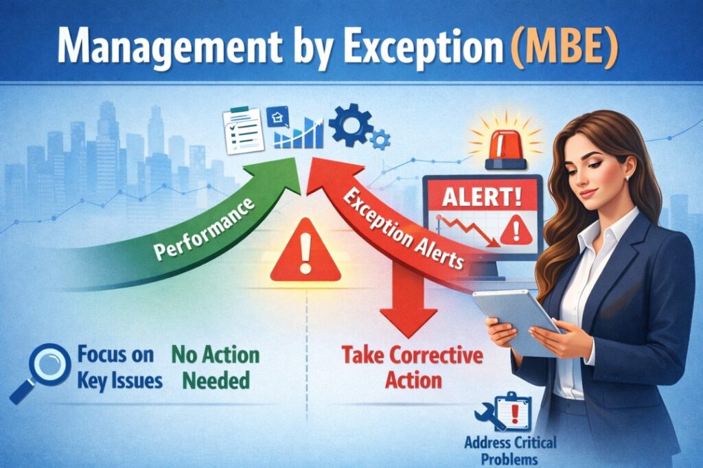 Management by Exception(MBE)