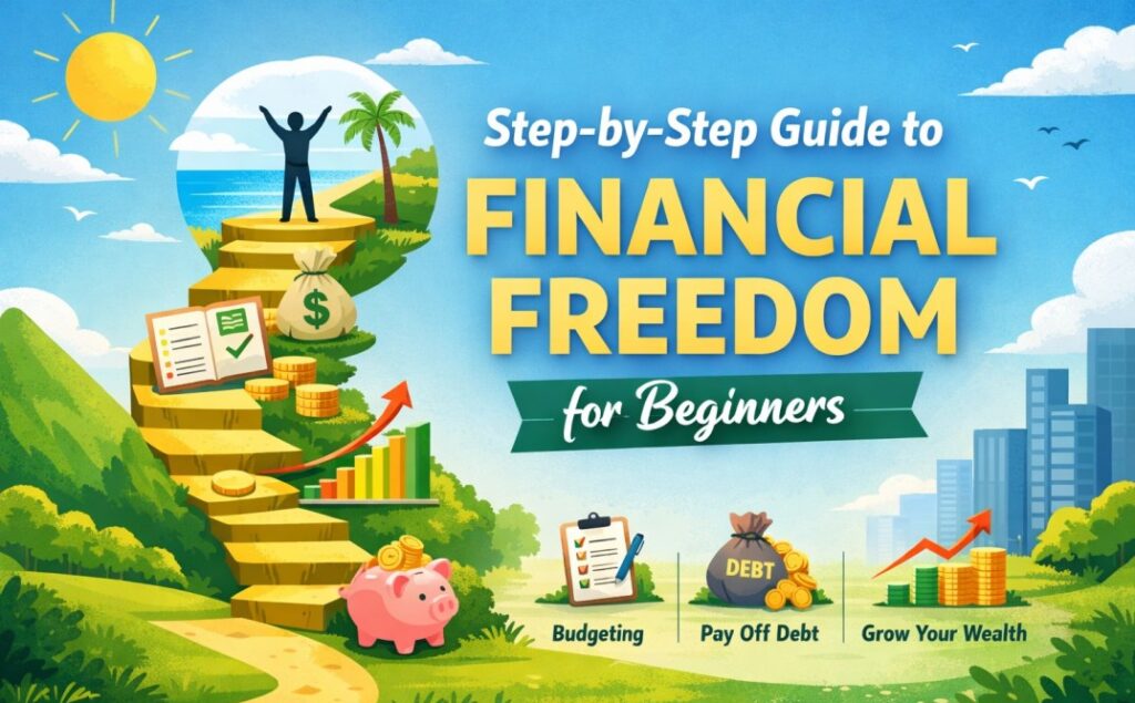 step by step guide for financial freedom