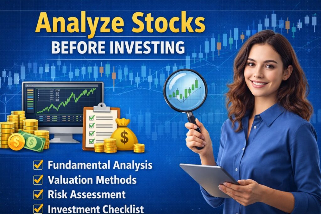 analyze stocks before investing