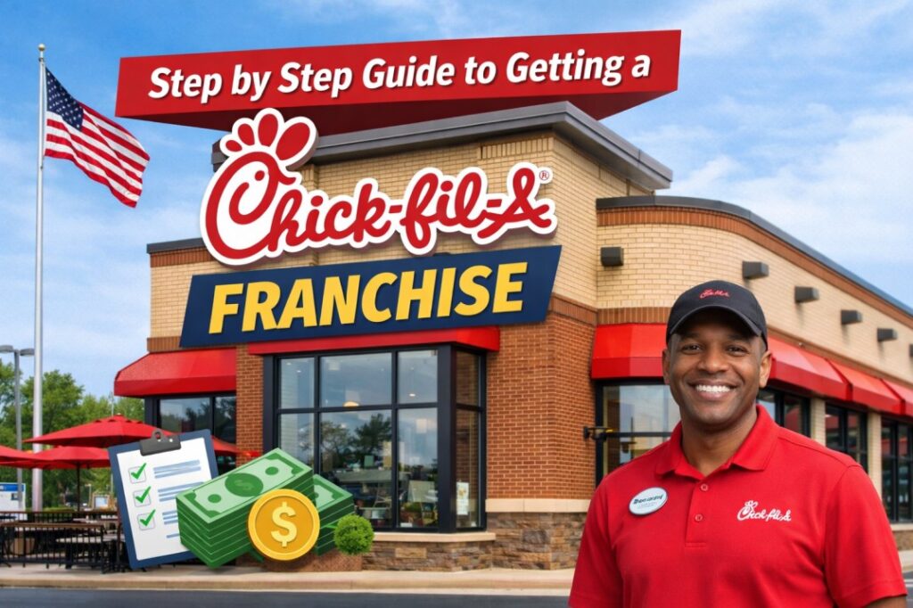 step by step guide for chick fil A franchise