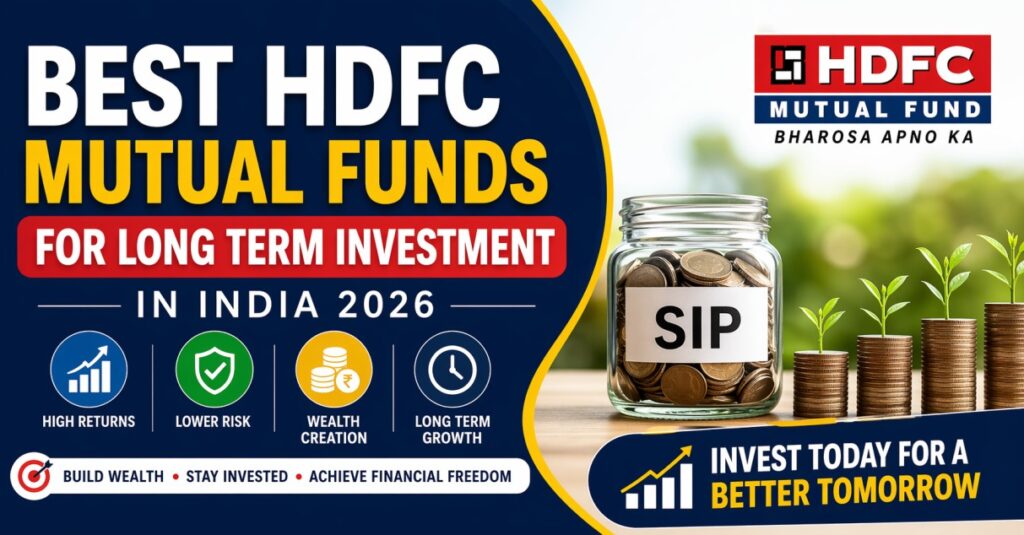 hdfc mutual funds for long term investment