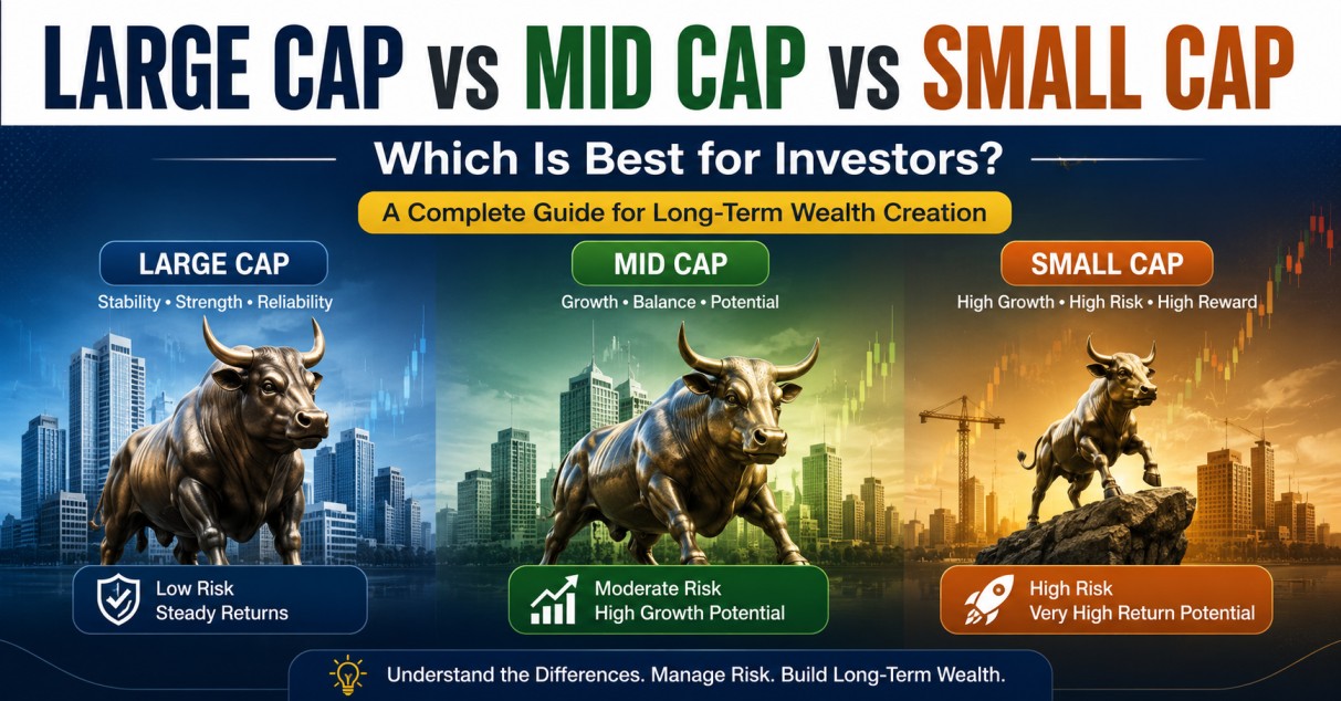 Large Cap vs Mid Cap vs Small Cap